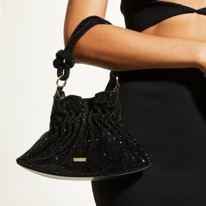 Cult Gaia Bara Mini Rhinestone Bag